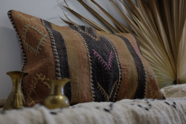 Woody Willow - kilim cover (40x60cm)