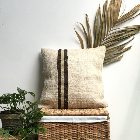 Natural Order - kilim cover (45x45cm)