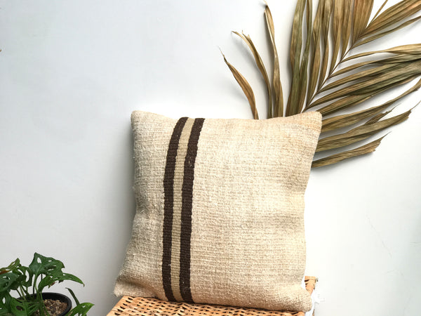 Natural Order - kilim cover (45x45cm)