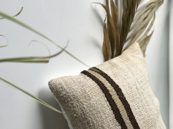 Natural Order - kilim cover (45x45cm)