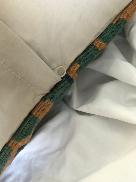 Bohemian pillow case, geometric shapes. Unique design, high quality. Vintage Turkish Kilim. Ethnic, Aztec.