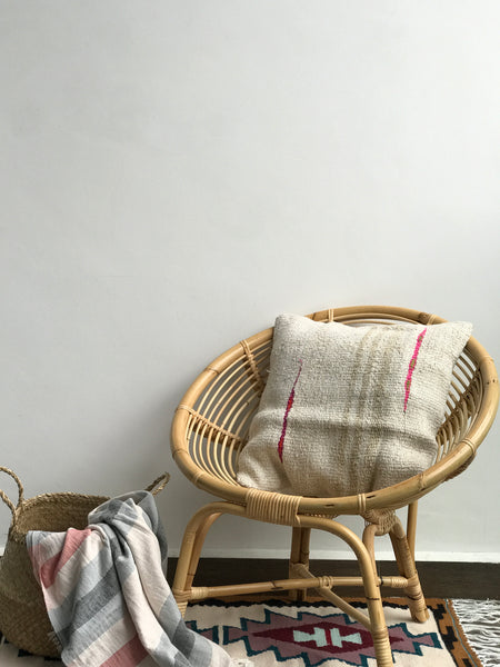 boho chic wabisabi interior design, home decor, pillow case, stripes pillows