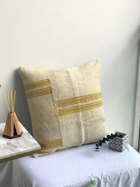 Kilim pillow case, stylish cushion cover. Modern scandic design, minimal interior decor. Simple stylish homes.
