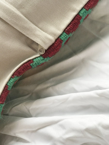 Home decor. Kilim pillow case, bohemian cushion cover. Rare ethnic tribal pattern. Vintage Anatolian Turkish vintage Kilim. 